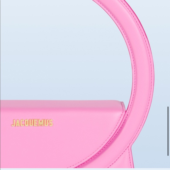 Jacquemes Le Sac Rond bag in pink - Picture 4 of 10